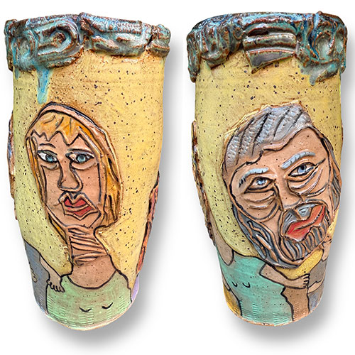 Carolyn Simmons 8" Time to Leave Vase DP6001